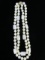 9MM MOP BEAD 14KT GOLD NECKLACE MOTHER OF PEARL