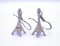 EIFFEL TOWER EARRINGS STERLING SILVER