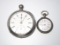 2 ANTIQUE STERLING SILVER POCKETWATCHES