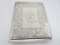 875 STERLING SILVER CIGARETTE CASE BOX RUSSIAN