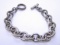 JUDITH RIPKA CHAIN LINK BRACELET STERLING SILVER