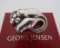 GEORG JENSEN 100B PIN STERLING SILVER BROOCH