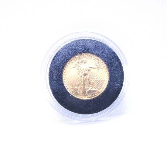 1988 US 5 DOLLAR GOLD EAGLE COIN UNC