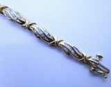 2.50 CARAT DIAMOND BRACELET YELLOW GOLD