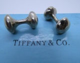 TIFFANY & CO CUFFLINKS STERLING SILVER PERETTI