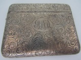 1915 USNA CIGARETTE CASE BOX STERLING SILVER