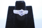 1.87 CARAT DIAMOND RING 14K WHITE GOLD SI1