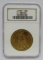 1924 $20 MS63 GOLD ST GAUDENS DOUBLE EAGLE NGC