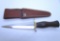 RANDALL 13-6 SMALL ARKANSAS TOOTHPICK KNIFE WOOD