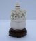 CARVED SIGNED CHINESE SNUFF BOTTLE