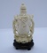 INTRICATELY CARVED CHINESE SNUFF BOTTLE