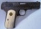 ENGRAVED COLT 1922 M1908 POCKET HAMMERLESS PISTOL