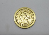 1843 O GOLD 2 1/2 DOLLAR US COIN $2.50