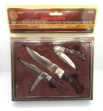 WINCHESTER 2008 3PC KNIFE SET NEW MOP INLAY