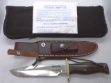 RANDALL 16-7 SPECIAL FIGHTER KNIFE & SHEATH PAPER