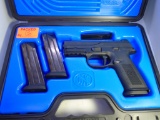 FNH FNS-9 PISTOL IN CASE 9mm PAPERS EXTRA MAGS