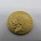 1909 2 1/2 DOLLAR GOLD INDIAN COIN