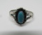 BELL TRADING TURQUOISE RING STERLING SILVER