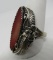 MORGAN SPINY OYSTER SHELL RING STERLING SILVER