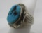 S. RAY TURQUOISE RING STERLING SILVER