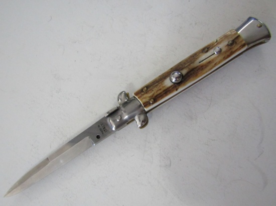 SWITCHBLADE RUBENS BLADES LEVERLETTO STAG