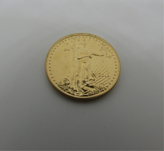 2016 US GOLD 5 DOLLAR COIN EAGLE LIBERTY