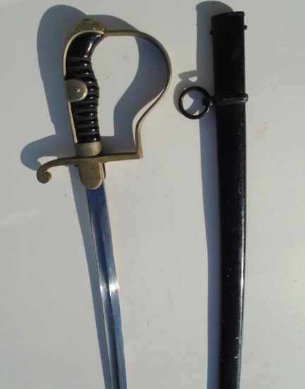 GERMAN NCO RICH A HERDER SOLINGEN SWORD WWII WW2