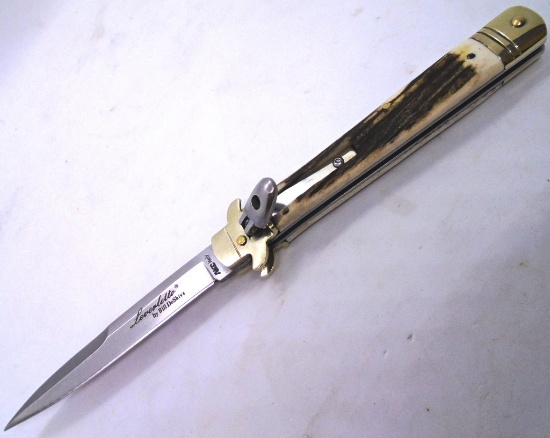 LEVERLETTO SWITCHBLADE BILL DESHIVS  KNIFE 10"