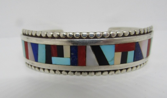 AMY QUANDELACY TURQUOISE BRACELET STERLING SILVER