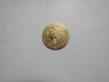 1915 INDIAN GOLD 2 1/2 DOLLAR COIN.