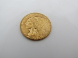 1913 INDIAN 2 1/2 DOLLAR GOLD COIN