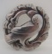 GEORG JENSEN 165 DOVE PIN STERLING SILVER GJ DK