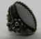 JERRY COWBOY MOP SQUASH RING STERLING SILVER