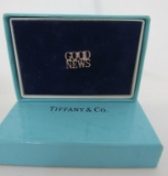 TIFFANY & CO GOOD NEWS PIN STERLING SILVER TIE TAC