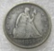 1875 CC 20 CENT US SILVER COIN VF