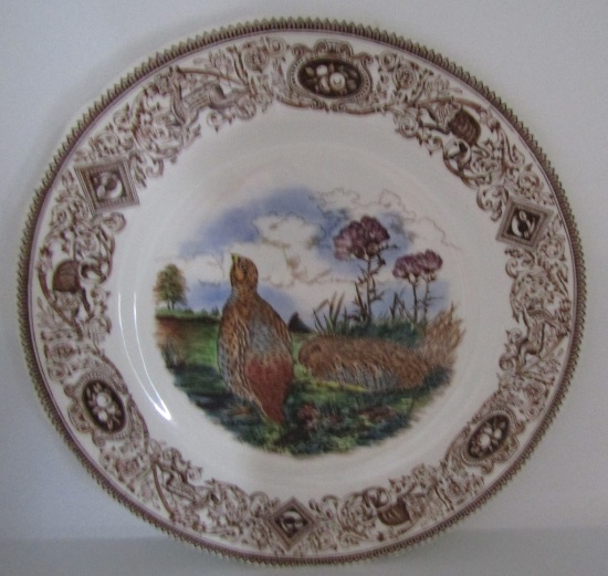 MASON'S PLATE GAME BIRD COMMON PARTRIDGE PERDIX
