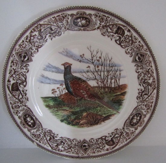 MASON'S PLATE GAME BIRD PHEASANT PHASIANUS COLCHIC