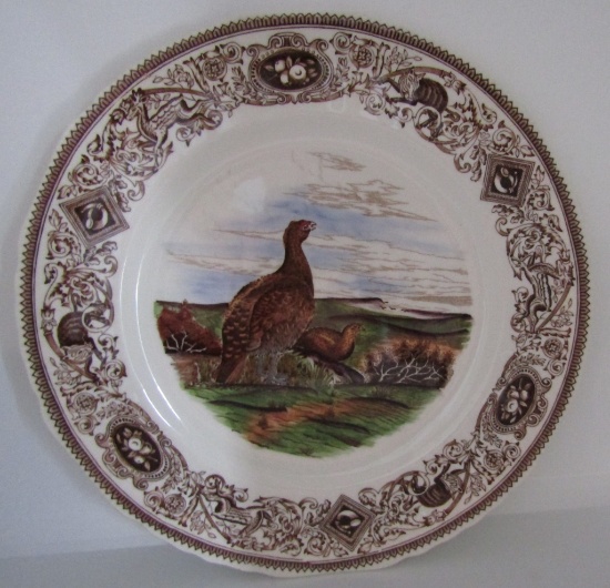 MASON'S PLATE GAME BIRD RED GROUSE LAGOPUS SCOTICU