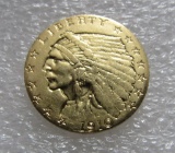 GOLD 1910 2 1/2 DOLLAR QUARTER EAGLE INDIAN COIN