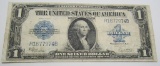1923 US SILVER CERTIFICATE 1 DOLLAR PAPER NOTE
