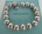 TIFFANY & CO 10MM BEADED BRACELET STERLING SILVER