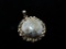 GOLD IN QUARTZ 14K GOLD NECKLACE PENDANT CHARM
