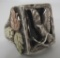 BLACK HILLS RING STERLING SILVER & GOLD EAGLE ONYX