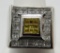 4CT CZ MAN'S RING STERLING SILVER SIZE 10 1/2