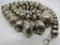 NAVAJO PEARLS BENCH BEAD NECKLACE STERLING SILVER
