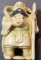 ANTIQUE SIGNED NETSUKE CARVED MEIJI PERIOD JAPANES