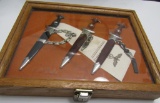 GERMAN SS DAGGER SET 3PCS BOX