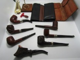LOT OF 7 PIPES IMPORTED BRIAR STERLING