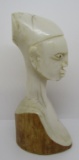 ANTIQUE CARVED BUST IVORY