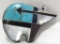 SIGNED INLAID TURQUOISE BEAR STERLING PIN NECKLACE